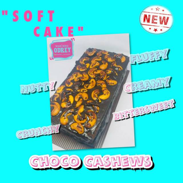 

Soft Cake Choco Cashews