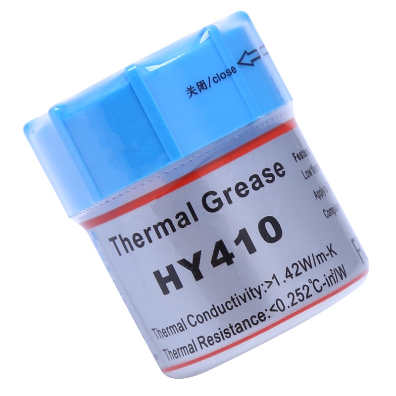 Bt HY410 10g pcs Silikon Senyawa Thermal Konduktif Grease Heatsink Untuk CPU GPU Chipset Notebook Pendingin Dengan Scra