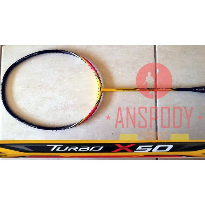 Raket Badminton Lining Turbo X50/60/70