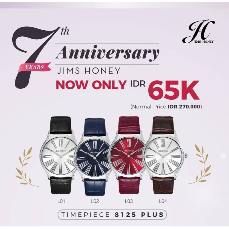 Jam Tangan Jims Honey 8125