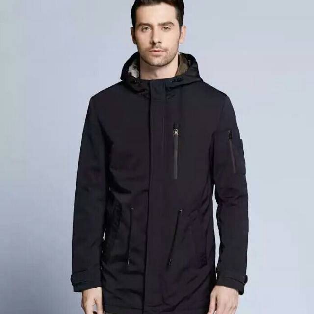 Jaket parka pria hitam polos /jaket parka pria  / jaket parka premium