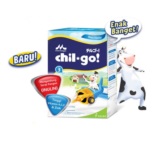 

Morinaga Chil Go Pwdr 3+ Vanila 2x350gr