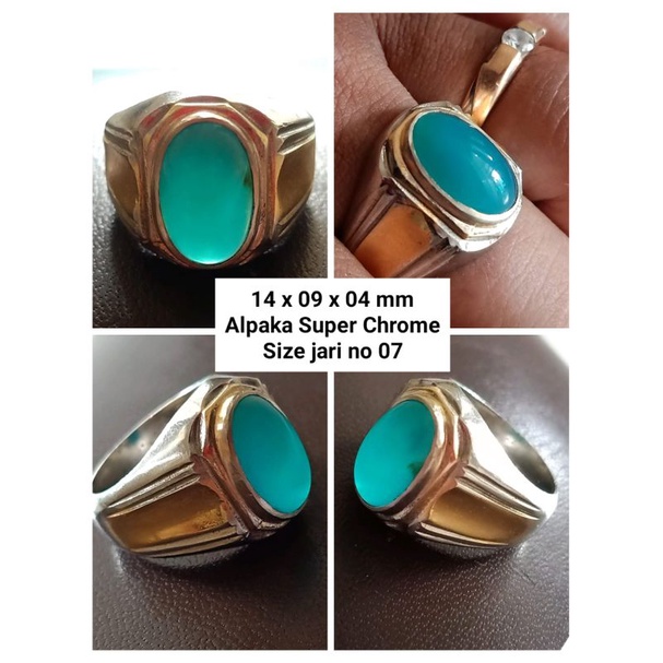 CINCIN BATU BACAN DOKO MAJIKO SUPER KRISTAL HQ NATURAL ALAM 1000%