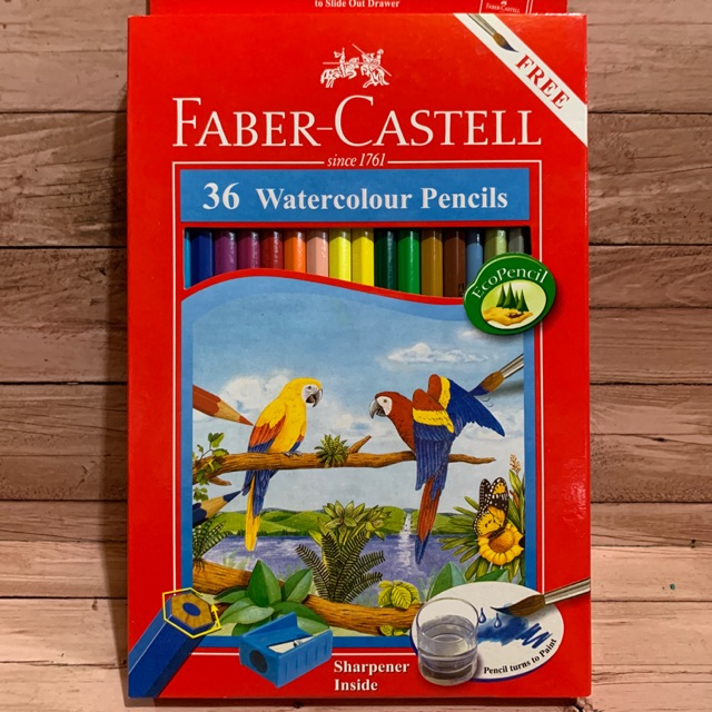 

Watercolour pencils faber castell 36w / pensil warna faber castell 36w water colour