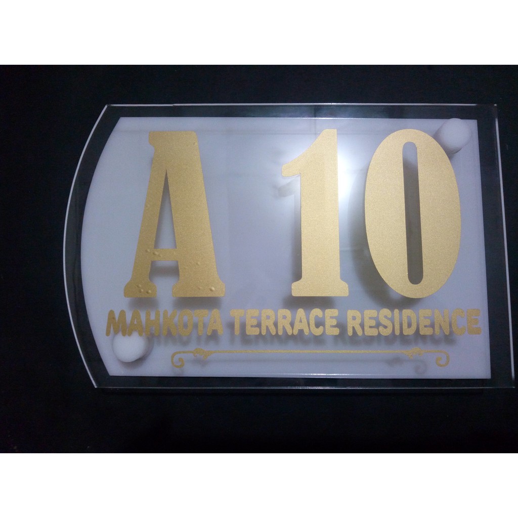 

PREMIUM nomor rumah acrylic standar
