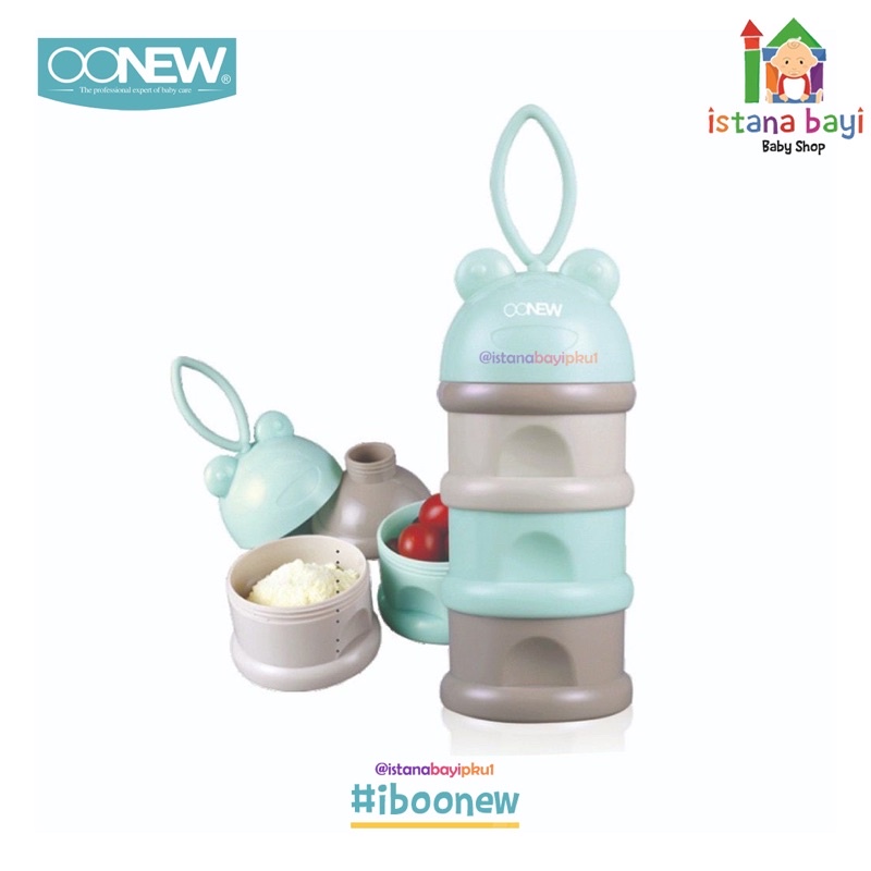 OONEW Milk &amp; Snack Container - Wadah Susu bayi