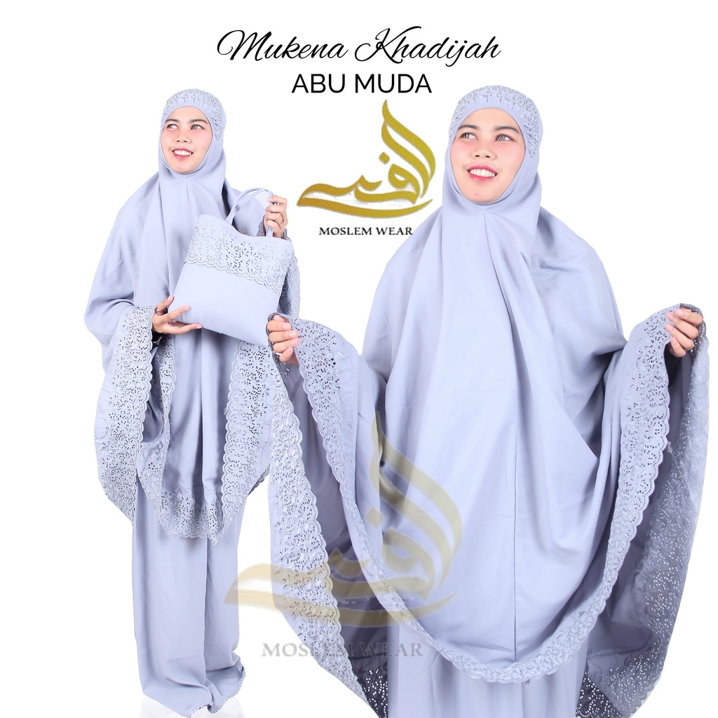 Telekung MUKENA KHADIJAH JUMBO