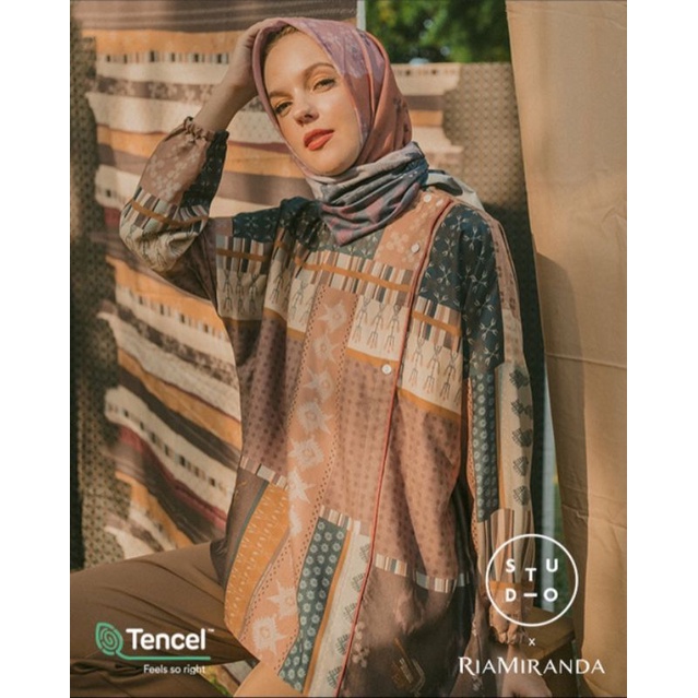 Maroon Printed Tamou Riamiranda SM