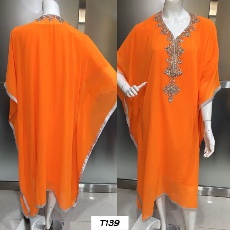 tunik payet batu polos