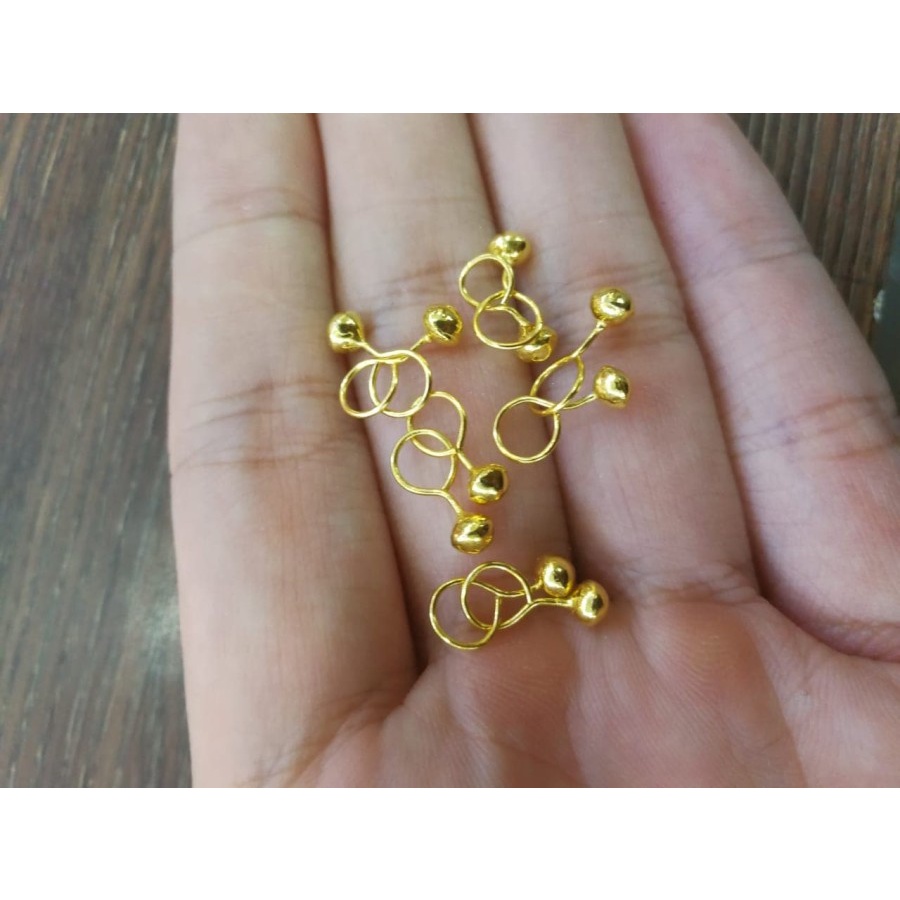 Anting Emas Toge Bayi 1 Gram 1gr 1g Emas 24 Karat 24K