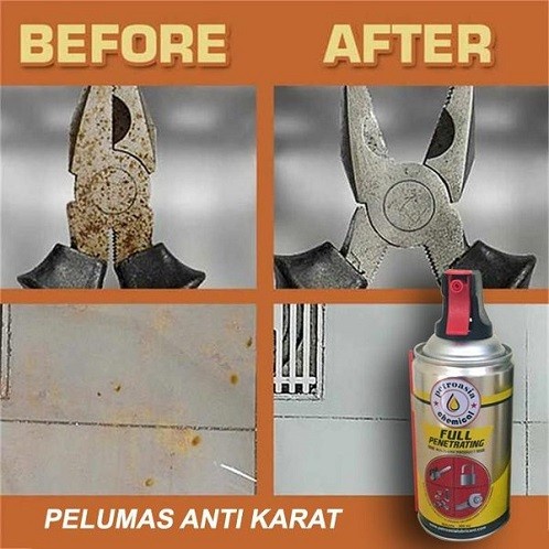 Pelumas Anti Karat Multifungsi WD40 Full Penetrating 300ml PETROASIA