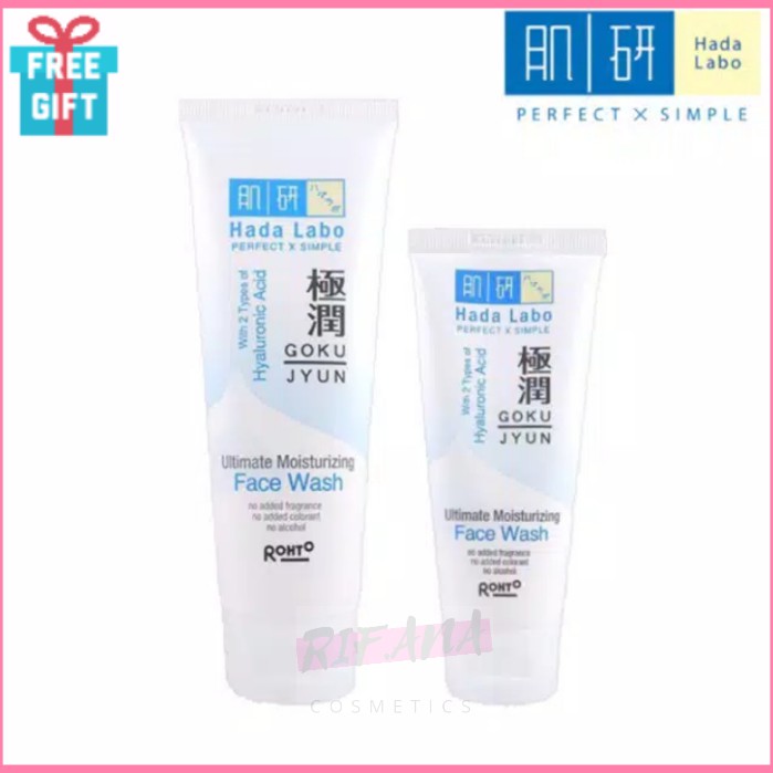 Hada Labo Gokujyun Ultimate Moisturizing Face Wash ORI