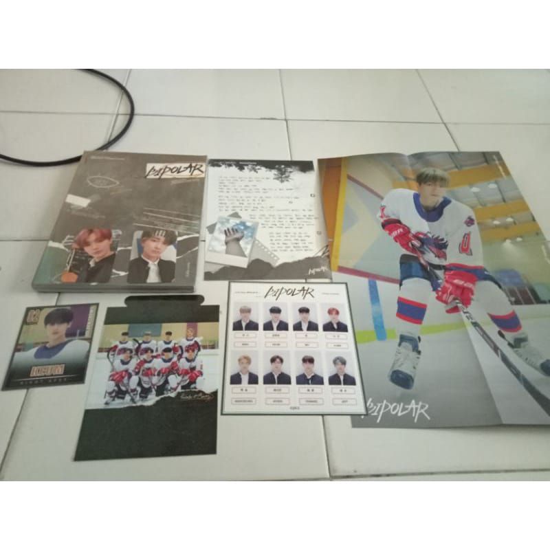 [READY STOK UNSEALED] EPEX - 1st EP Album [Bipolar Pt.1 불안의 서]