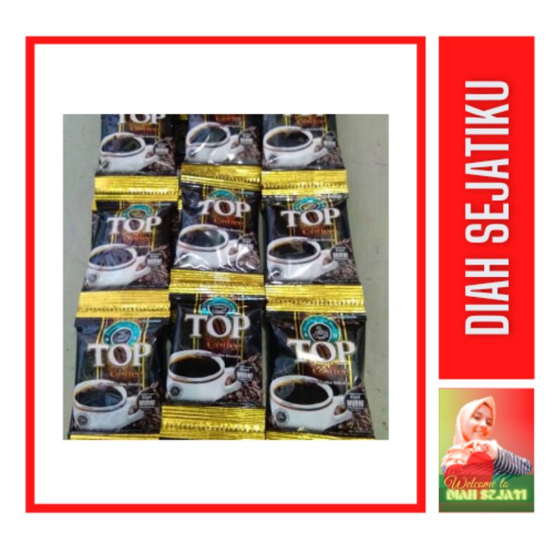 

DIAHMART TOP COFFEE Murni Sachet Kemasan 7gram