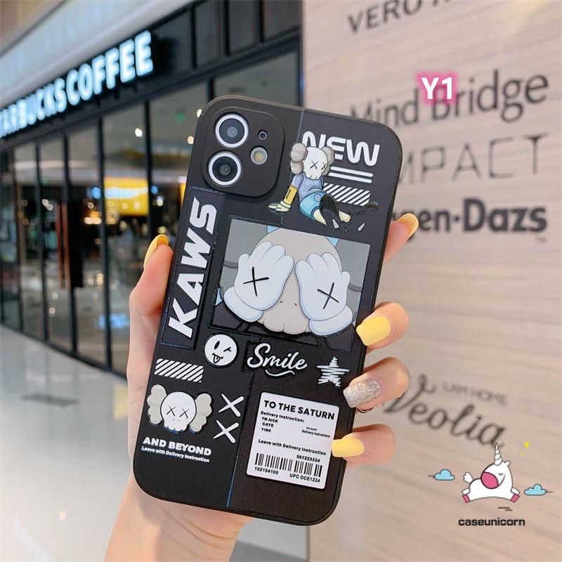 Soft Case Kaws Sesame Street 4 Sisi Cover Oppo A77s A15 A57 2022 A5s A12 A95 A16 A54 A76 A7 A16E A5 A9 A53 A55 A31 A11 A36 A92 A1K A76 A76 A72 A52 5F 62 Cover Motif Print