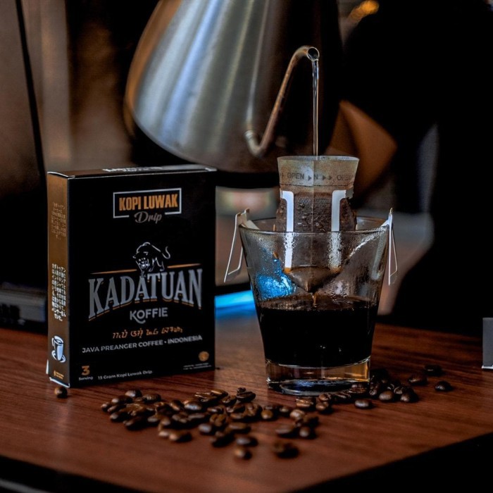 

OFFICIAL KADATUAN KOFFIE Kopi Drip Luwak Liar Kadatuan