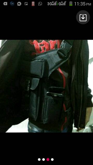 Tas grab paha Slempang hidden mode FBI