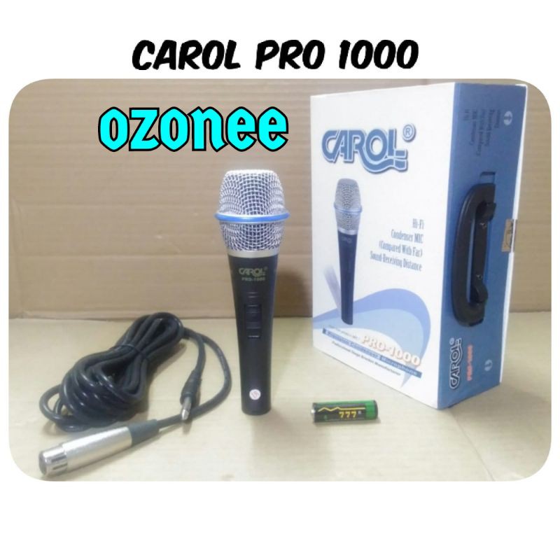 MIC KABEL CONDENSER CAROL PRO 1000 ORIGINAL