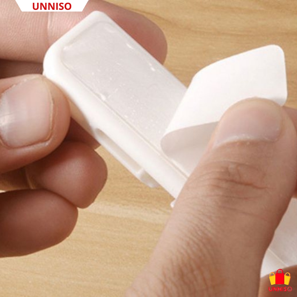 UNNISO - Penjepit Kabel Klip Handphone Holder Storage 1 Set isi 3 Pc KHS1
