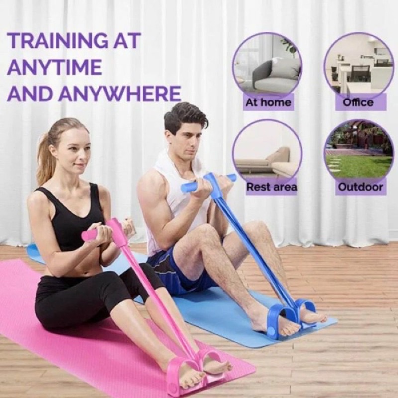 SEN - Alat Olahraga Tummy Trimmer Pedal Tarik Latihan Sif Up Gym Fitnes