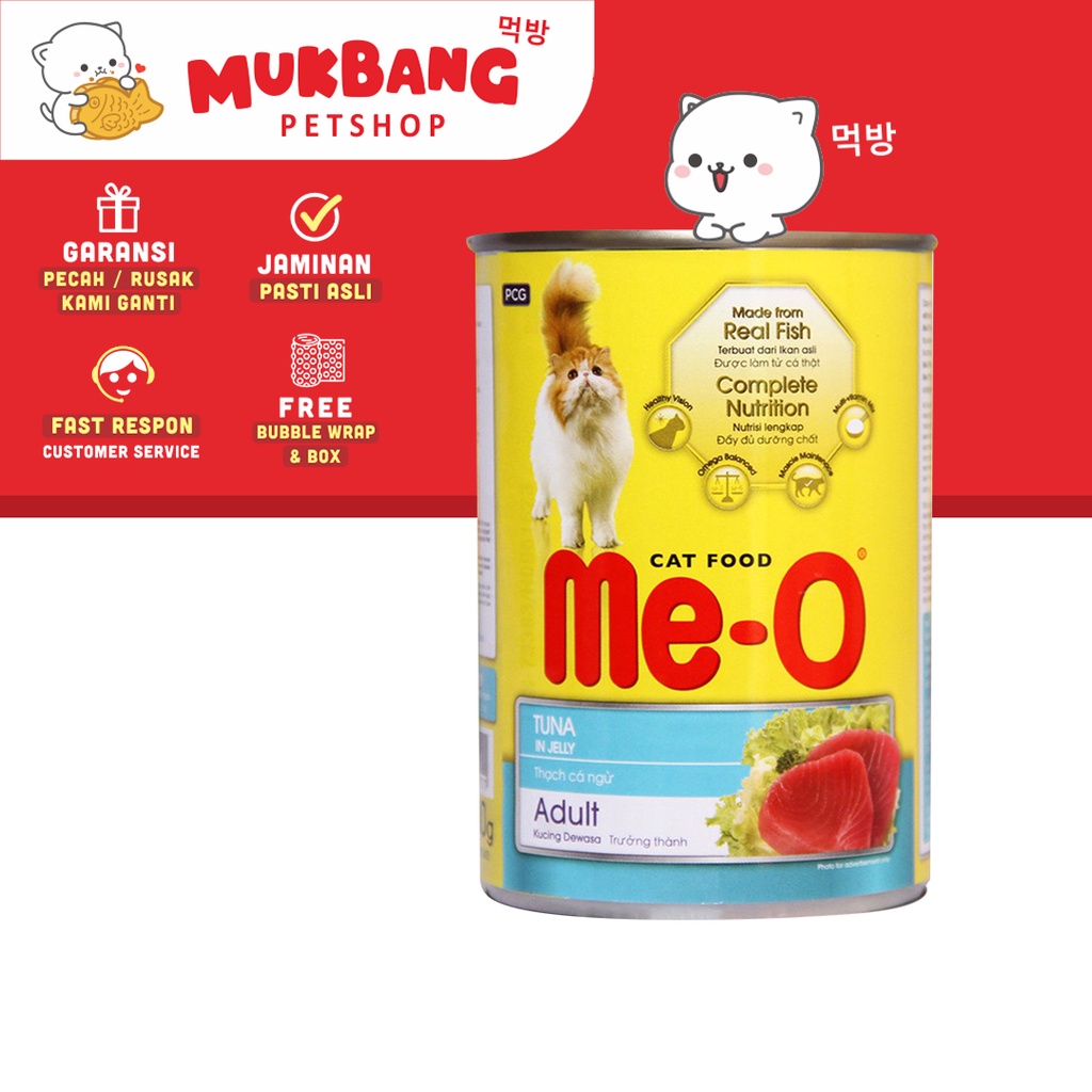 Meo Wetfood Kaleng 400 Gr Makanan Basah Kaleng Kucing Meo Wet Food Kaleng