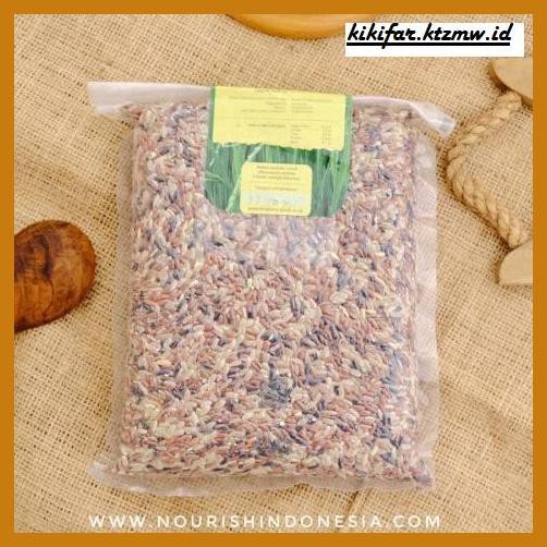 

ANEKA-BERAS- BERAS ORGANIK TIGA WARNA (RED, BROWN, BLACK) 1 KG -BERAS-SEHAT.
