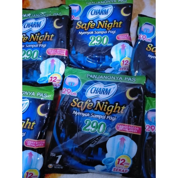 CHARM PEMBALUT SAFE NIGHT 290mm