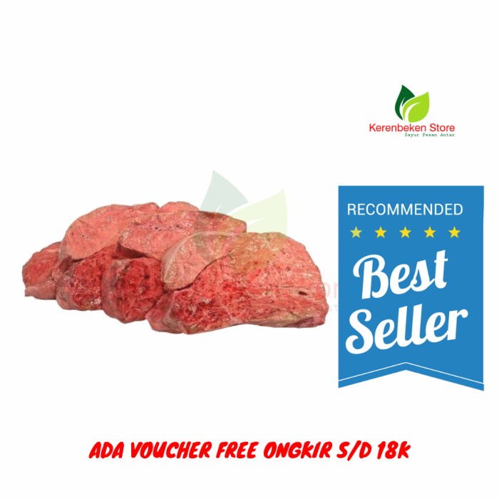 

paru / paruh sapi per 500gr - 250gr