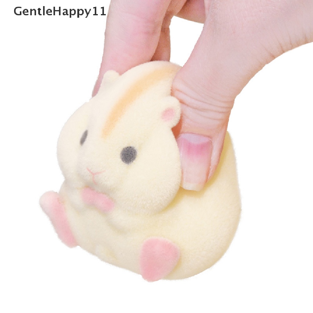 GASHAPON Gentlehappy Mainan Boneka plush Bentuk hamster Gemuk Untuk Anak Laki-Laki / Perempuan