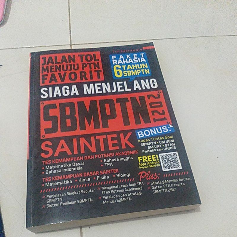 

BUKU SBMPTN SAINTEK