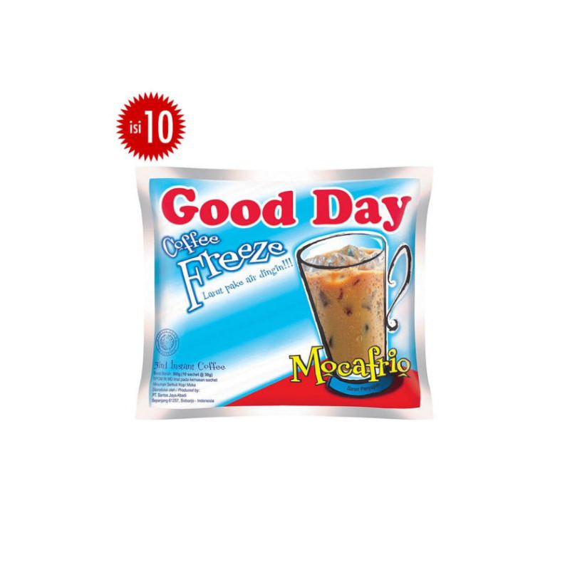 

GOOD DAY Freeze Mocafrio 30g x 10pcs