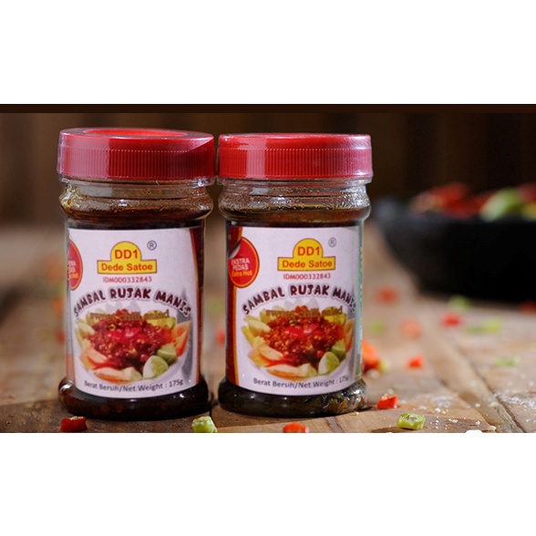 

Sambal Rujak Manis Extra Pedas Asli DD1 (dedesatoe)