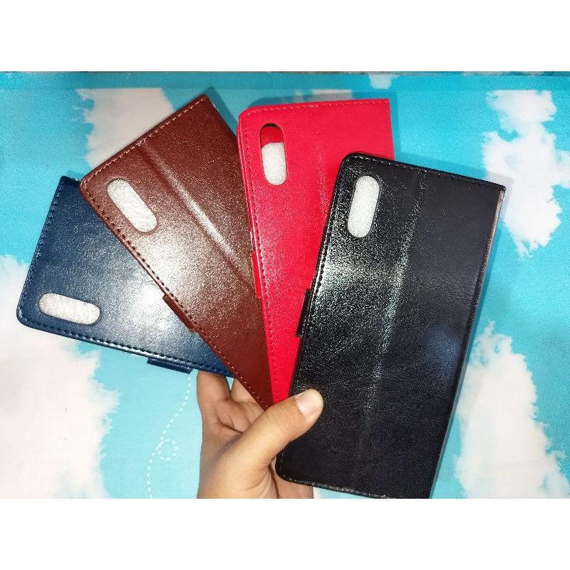 (MH)-REDMI 9A FLIP CASE KULIT/CASE DOMPET WALLET