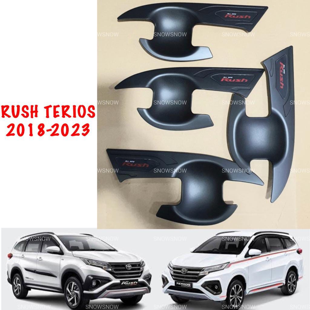 Outer Cover Mangkok All New Rush Terios 2018 2022 2023 GR SPORT Platinum Hitam Chrome