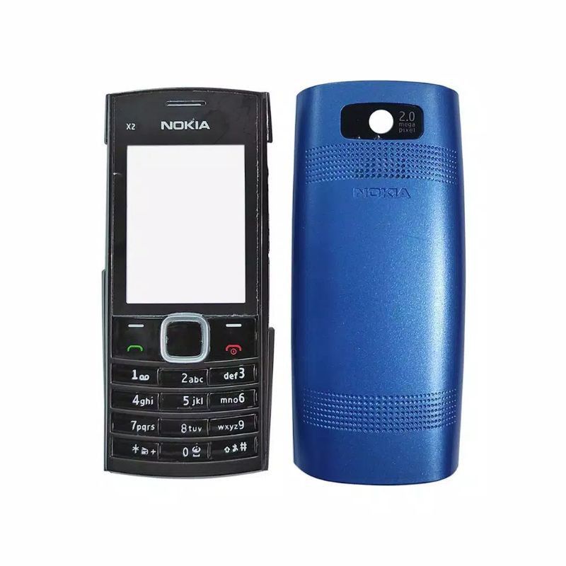 CASING KESING NOKIA X2-02 X2 02 X202 RM694 RM-694 CASE DEPAN BELAKANG KEYPAD