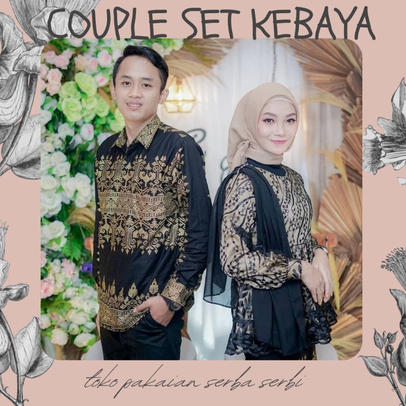 COUPLE SET KEBAYA AMALIA/BAJU KEBAYA WISUDA/KEBAYA BATIK