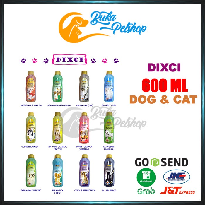 DIXCI Shampoo Dog &amp; Cat 600ml