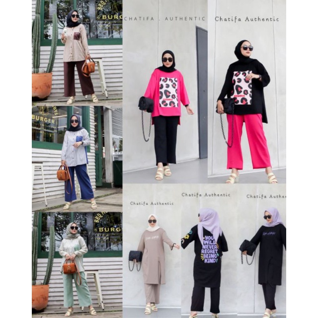 Oversize Set CHATIFA Flowly set Chatifa original