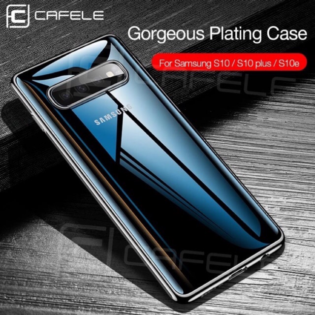 Cafele Samsung S10 S10E S10 Plus [Original] TPU Cristal Clear Case Jelly Silikon Casing