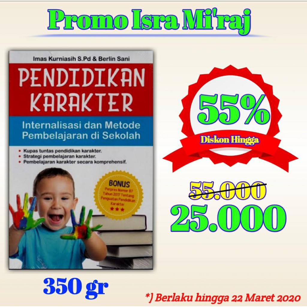 Pendidikan Karakter - Promo Isra Miraj
