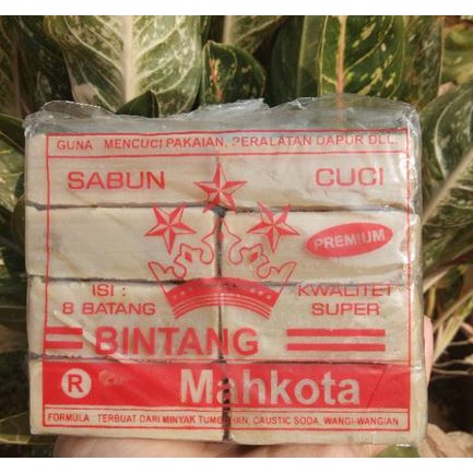 Sabun Bintang Mahkota Original / Sabun Ajaib Coklat Fenomenal / Sabun Bintang Mahkota 8 Batang