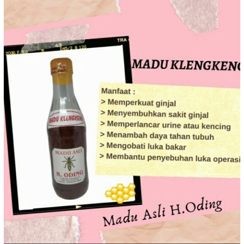 

Madu Asli H. Oding / Madu Kelengkeng / 300ml