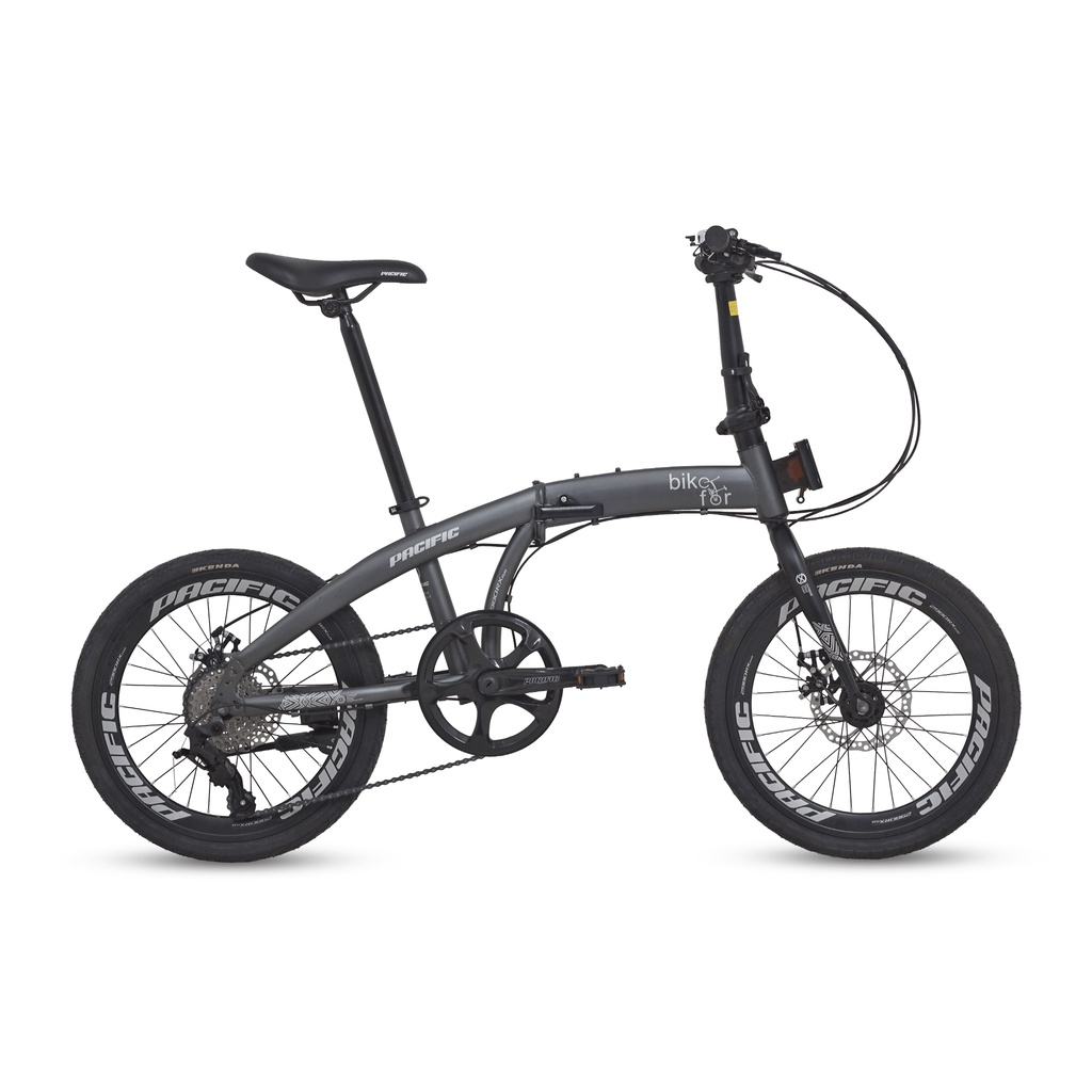 SEPEDA LIPAT PACIFIC 2980 RX 6.8 20” 8 SPEED FRAME STEEL MECHANICAL DISC BRAKE BICYCLE FOLDING BIKE