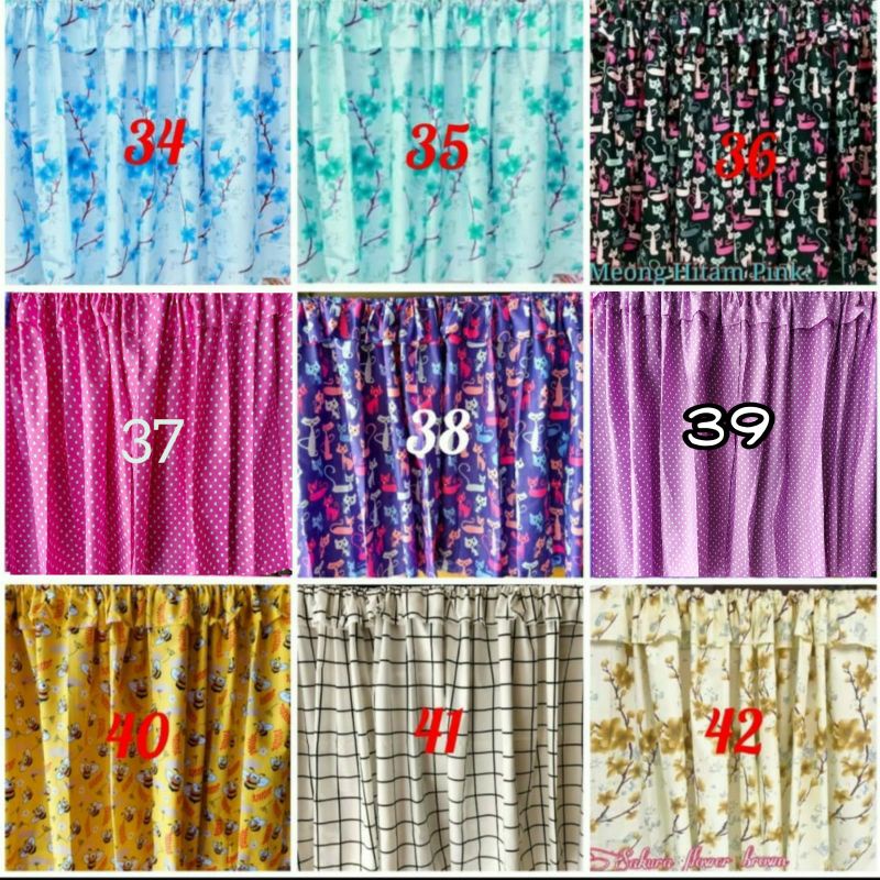 Hordeng kolong dapur motif gacor