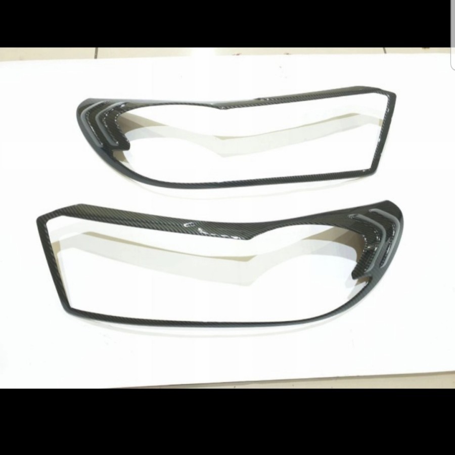 Garnish Depan Mobilio List Lampu Carbon Honda New Mobilio 2017 Up