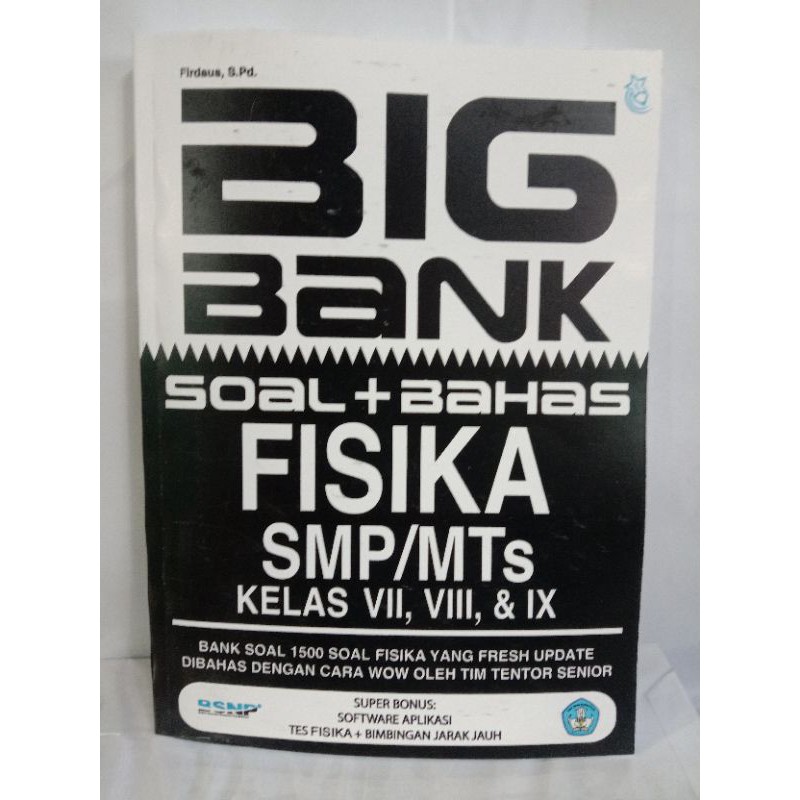 Buku BIG BANK SOAL BAHAS FISIKA SMP