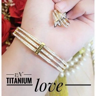 Titanium Gelang cincin u629