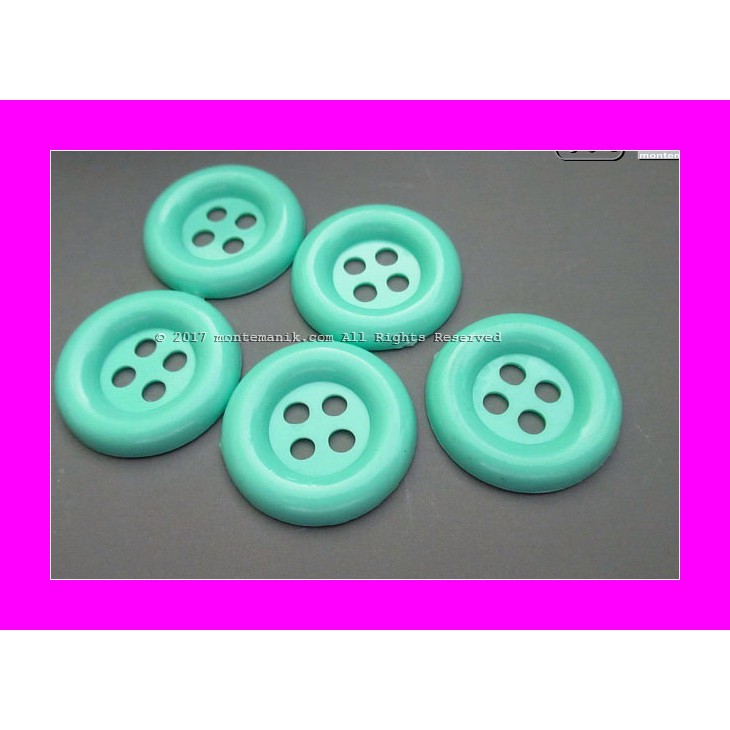 

Kancing Plastik Hijau Tosca 2,5 CM (KPK-06) WPC