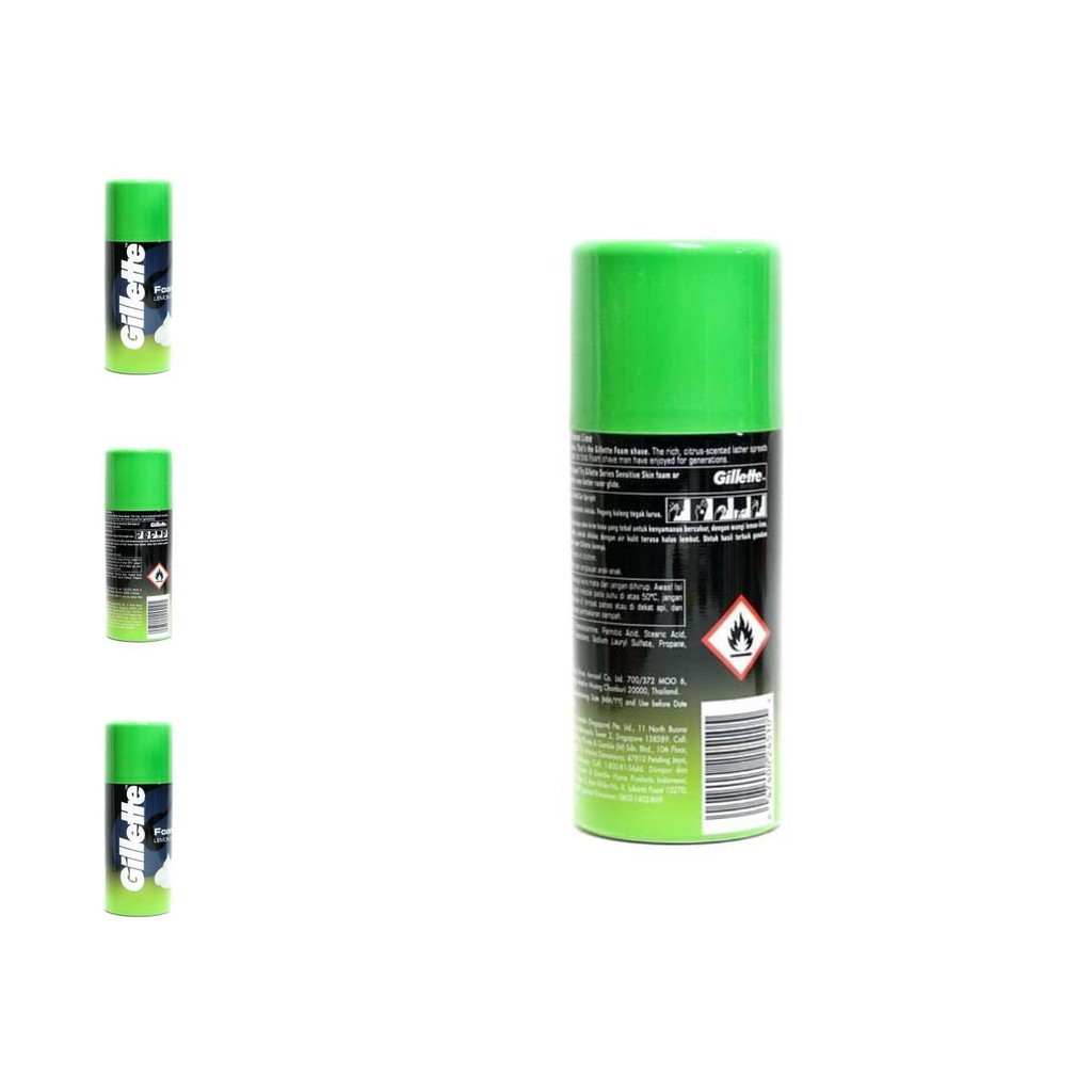 gillette foam lime 175gr