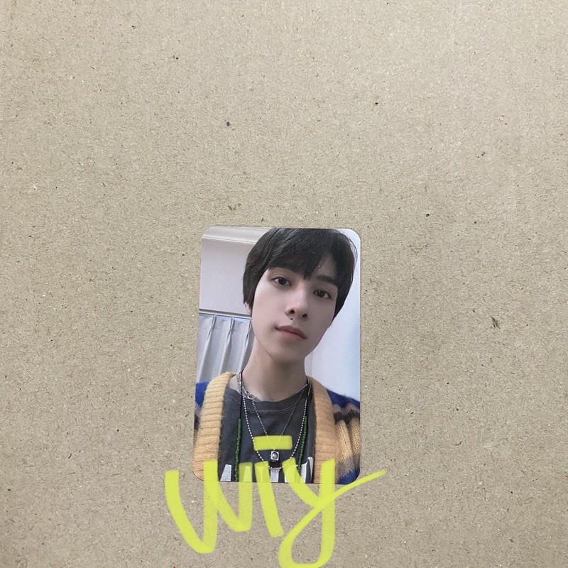 PC PHOTOCARD WAYV HENDERY TAKE OVER THE MOON TOTM